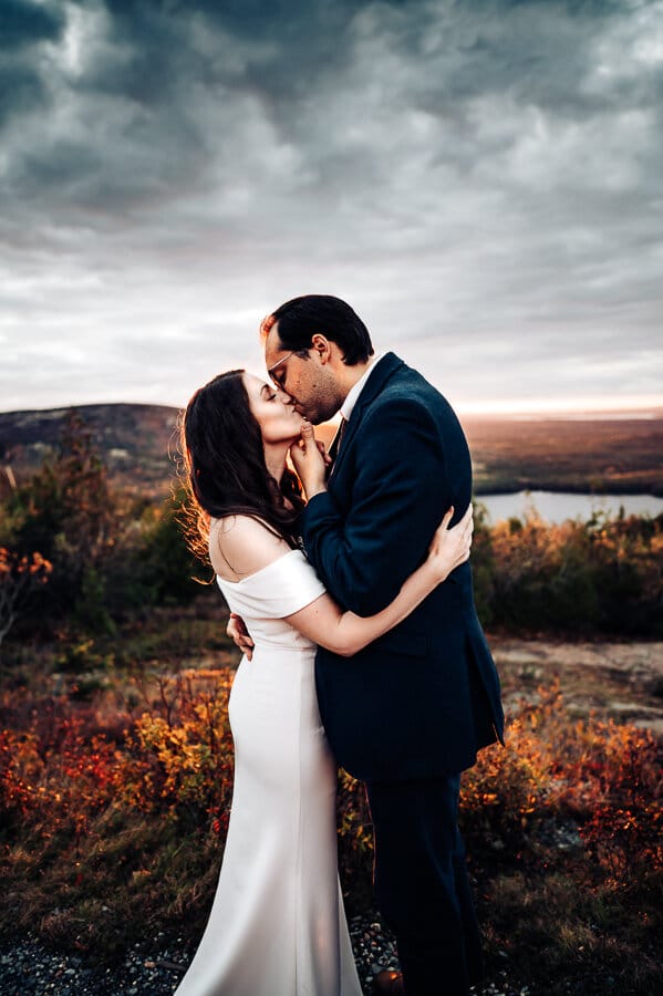Acadia National Park elopement photographer