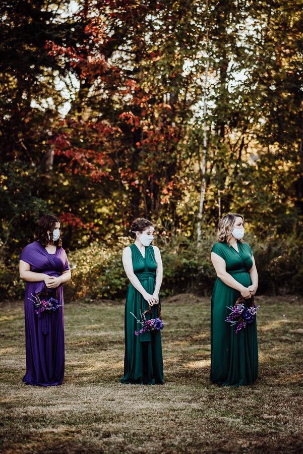 Maine wedding photography backyard ceremony bride midevil Black dress-39.jpg