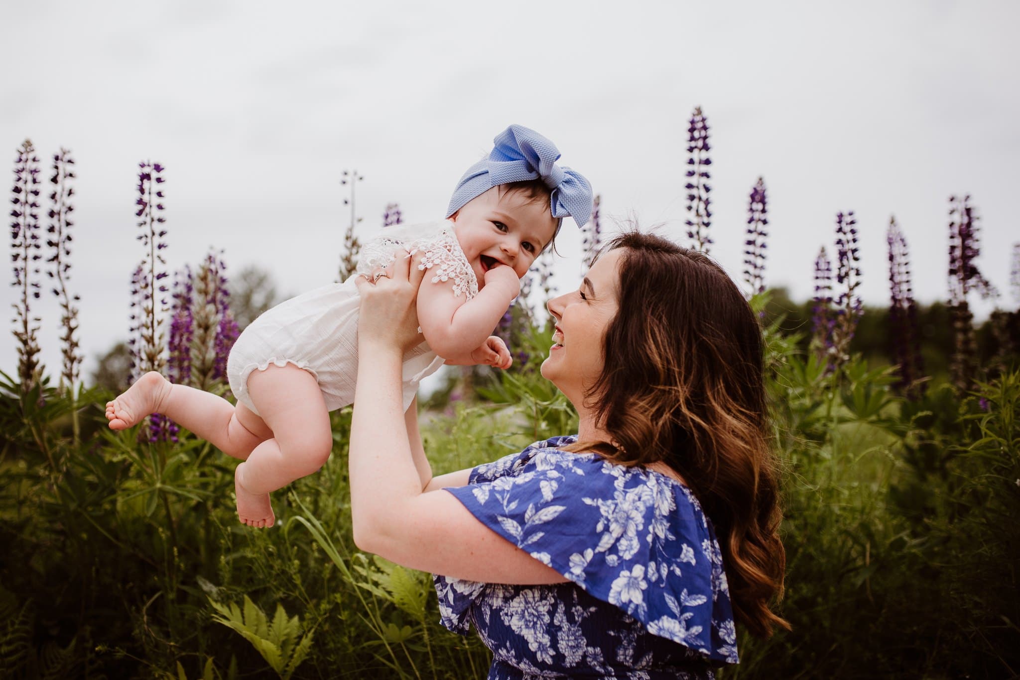 Lupine Photography Corinna Maine Mommy & Me Baby Dress Bow