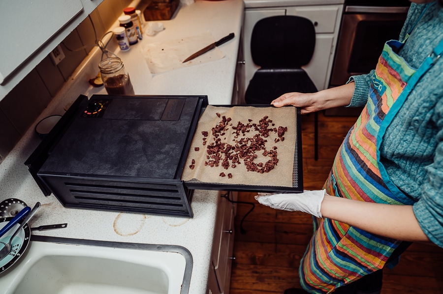 Loading dehydrator