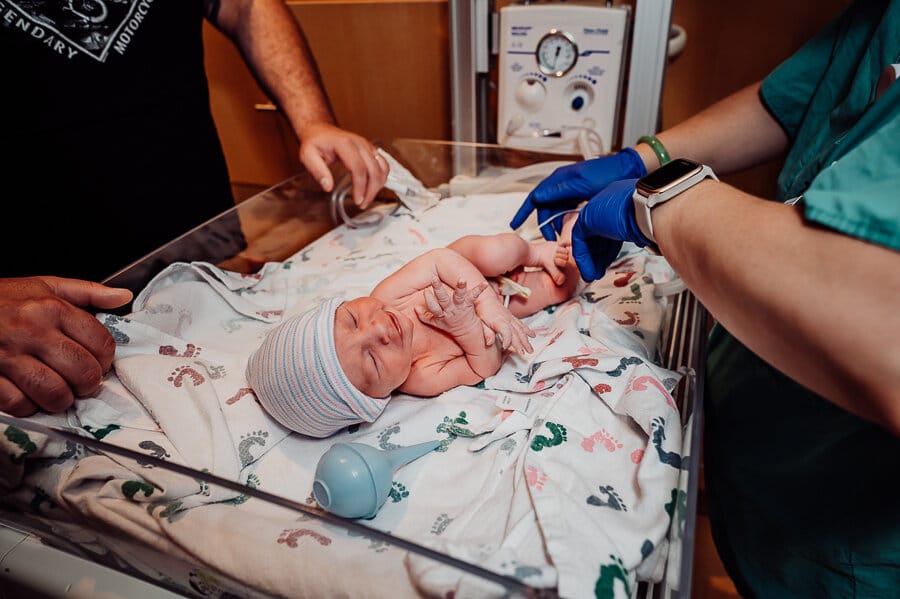 Maine Medical Center Birth Photography - Breezy Photography